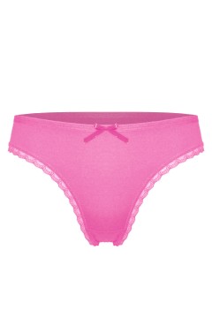 Elka dámská tanga s krajkou 805 - 2bal.