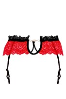 Floriana charm sexy podvazkový pás kovová ozdoba 9943