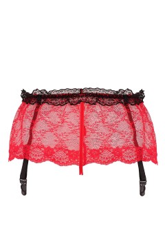 Pearls devil erotická tanga s podvazky 9942