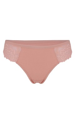 Andrita bavlněná tanga s krajkou - 3bal.