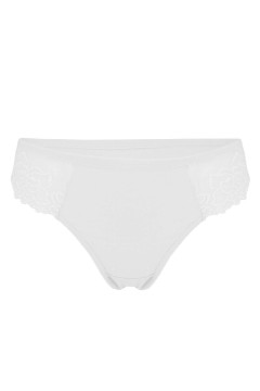 Andrita bavlněná tanga s krajkou - 3bal.