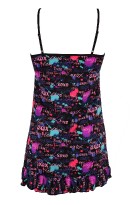 Tyra xoxo dámská noční košilka potisk