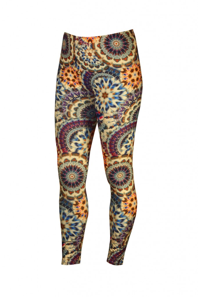 Blue Desi Inspire legíny s potiskem XM06