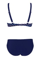 Leona Blue dvoudílné plavky s výztuží S1242