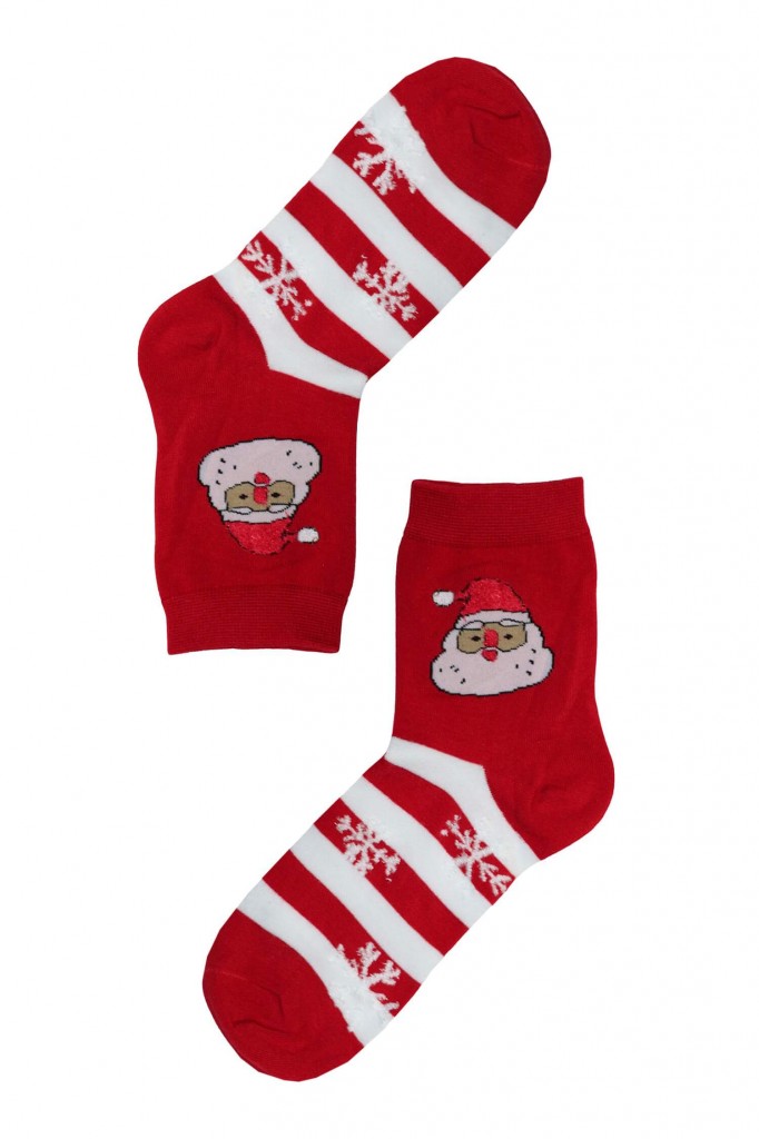 Merry Christmas ponožky v dárkovém balení - 3 páry