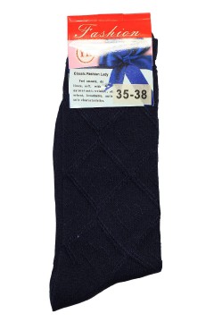 Dámské ponožky se vzorem srdíček SK-236