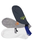 Pánské kotníkové ponožky bavlna IM3224-3 páry