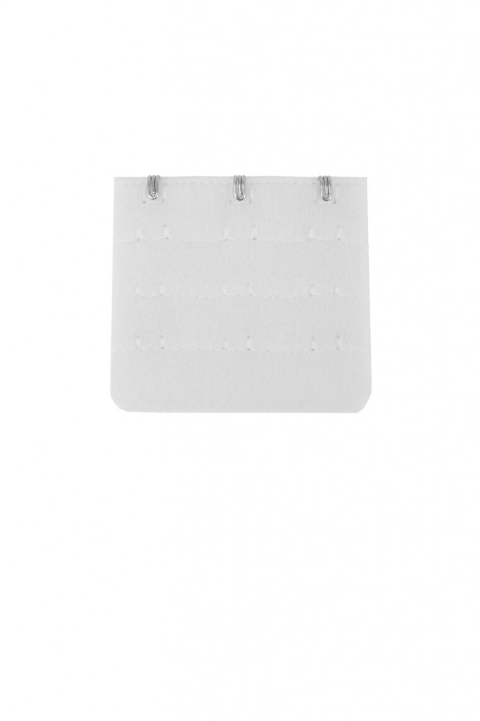 Prodloužení podprsenky white - 3 háčky