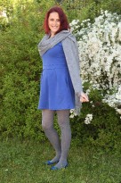 Bergamo gris luxusní zimní šála hebká LZ-098