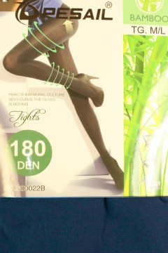 Tights Navy Bamboo poloprůhledné punčochy S00022B