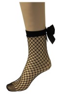 Maryla síťované ponožky z mašlí