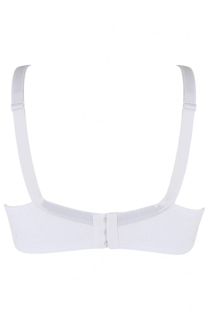 Nevyztužená podprsenka Lidunka s vysokým středem 7027