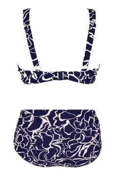 Dvoudílné plavky pro plnoštíhlé Salma Ocean S803