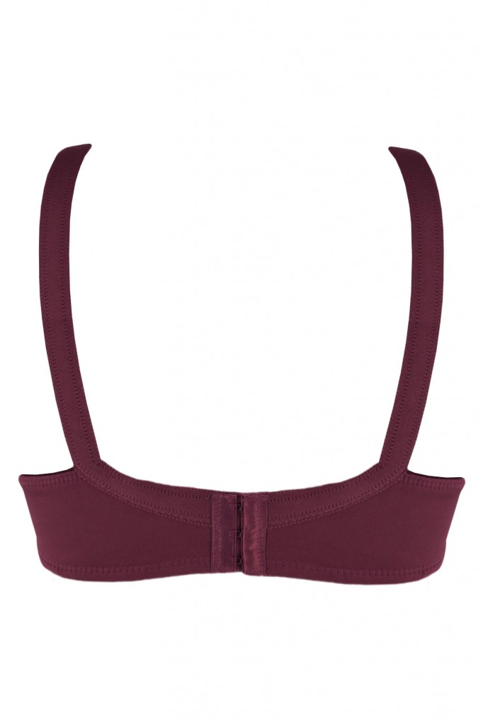 Nevyztužená podprsenka Boženka s vysokým středem 7012