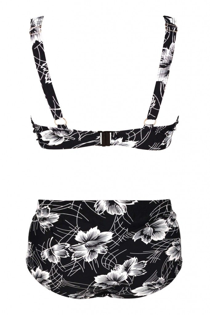 Dvoudílné plavky pro plnoštíhlé Salma klasické S803