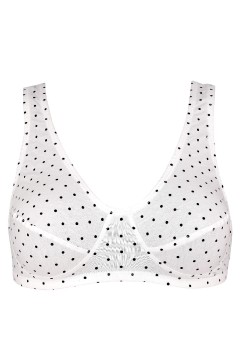 Bavlněná podprsenka bez kostic Lidka - 2 kusy