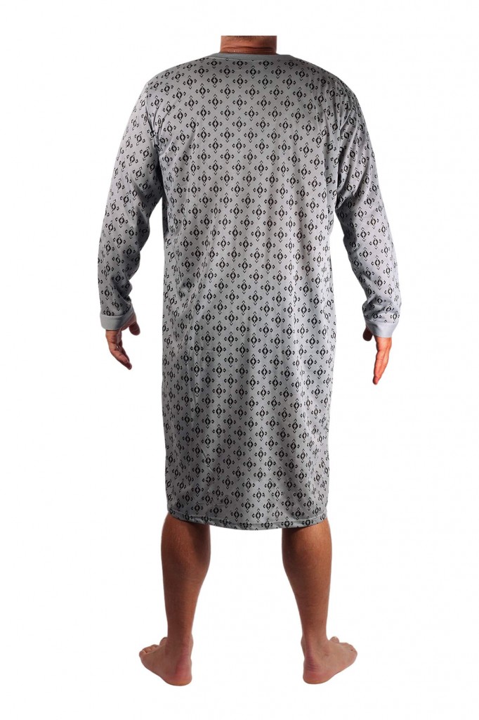 Bohouš pánská noční košile dlouhý rukáv