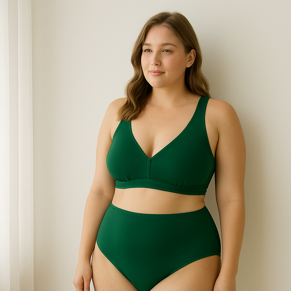 Gerrard Smaragd plavky pro plnoštíhlé S973