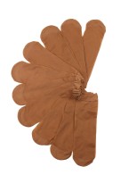 Silonové ponožky dámské Nylon 20 DEN uni lady - 10 párů