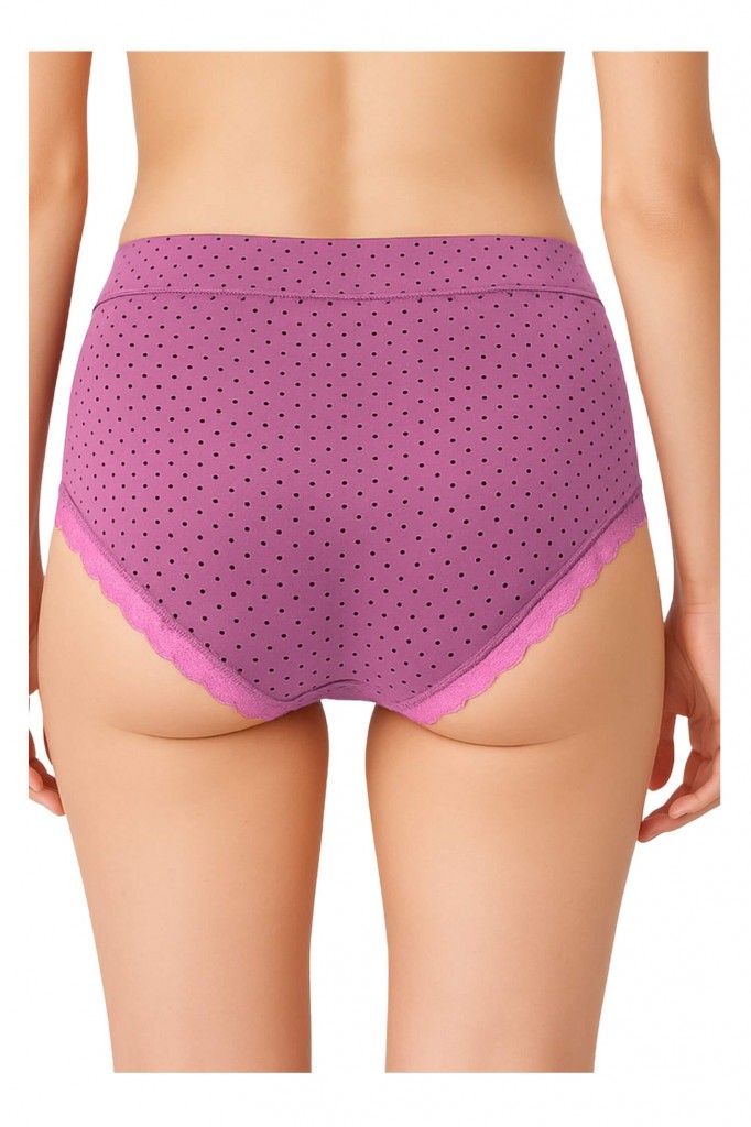 Klasické kalhotky Týna s vysokým pasem 9012 - 5bal