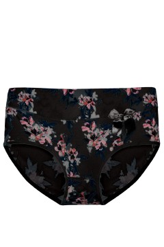 Dámské kalhotky vyšší pas Květuška 9073 - 5 ks