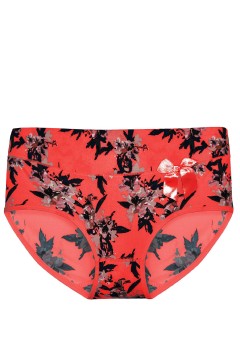 Dámské kalhotky vyšší pas Květuška 9073 - 5 ks