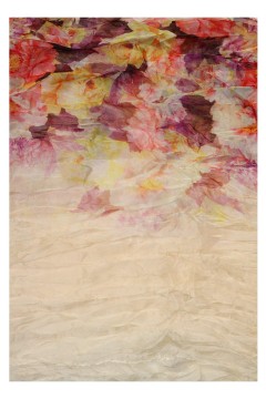 Květinový kruhový šátek - Rozkvetlý kruh