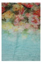 Květinový kruhový šátek - Rozkvetlý kruh