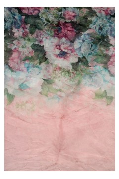 Květinový kruhový šátek - Rozkvetlý kruh