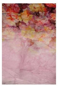 Květinový kruhový šátek - Rozkvetlý kruh