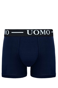 Pánské boxerky UOMO jednobarevné Lukáš – 5 ks v balení