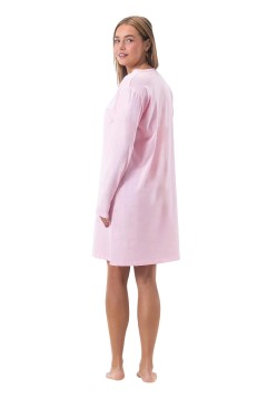 Dámská noční košile s dlouhým rukávem z kvalitní bavlny Wild One 6809