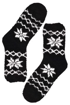 Chlupaté žinylkové ponožky H6001 - 3 páry