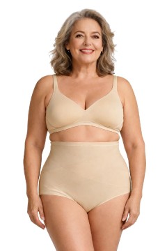 Nubia vyšší stahovací kalhotky do pasu 5595