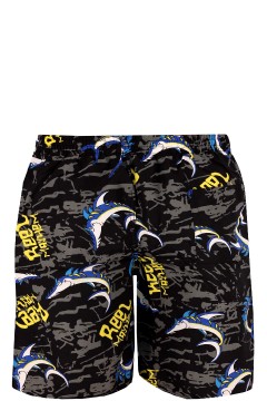 Happy Shark koupací šortky s kapsou