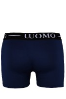 Pánské boxerky UOMO jednobarevné Lukáš – 5 ks v balení