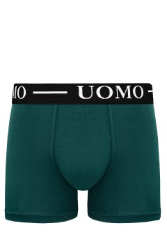 Pánské boxerky UOMO jednobarevné Lukáš – 5 ks v balení