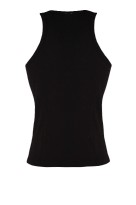 Yily Black pánské tílko bavlna FBX001