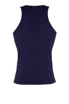 Yily Black pánské tílko bavlna FBX001