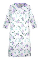 Věruška hřejivá noční košile s dlouhým rukávem 6548