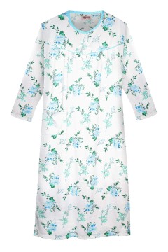 Věruška hřejivá noční košile s dlouhým rukávem 6548