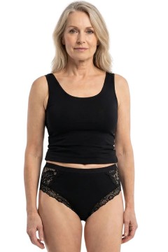 Justyn bavlněné kalhoky s krajkou 1204 - 3 bal.