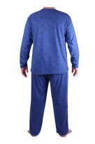 Franta froté pyžamo pánské teplé