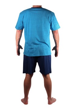 Letní pánské pyžamo s krátkým rukávem Daniel 15-913
