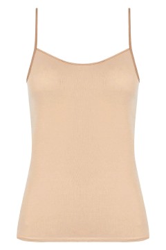 Stáňa dámská bambusová spodní košilka – hladká, špagetová ramínka 809