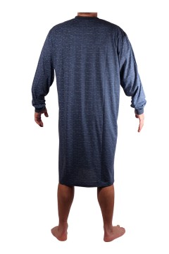 Pánská noční košile bavlněná dlouhý rukáv Petr MP-3692