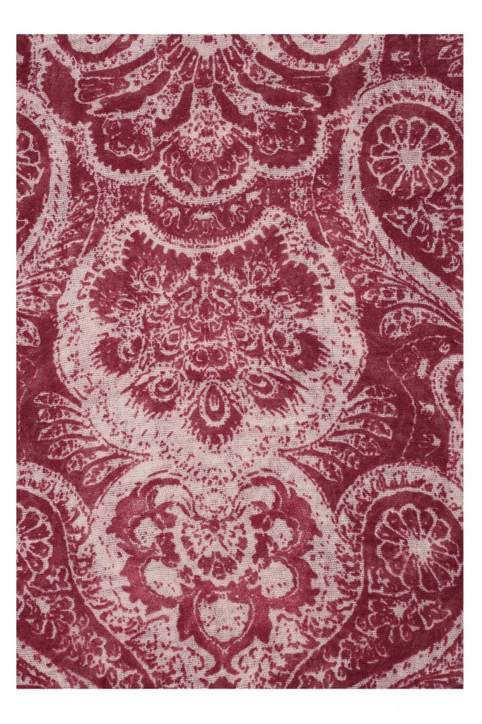 Bavlněný šátek se vzorem Ganga