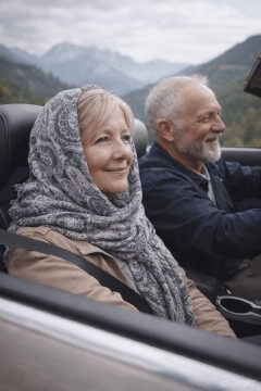 Bavlněný šátek se vzorem Ganga