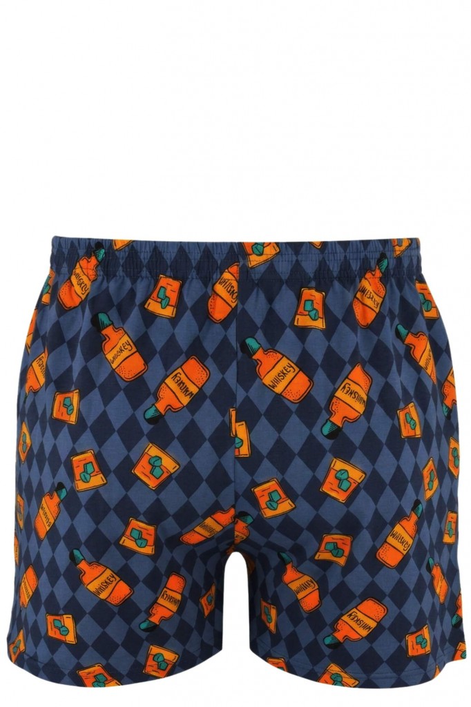 Pánské trenky Whiskey – bavlna, guma v pase, knoflíček HF021K2