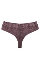 Plus Size tanga Erin krajková - 3 ks